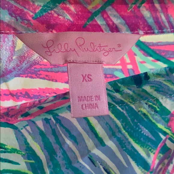 Lilly Pulitzer blouse - Picture 3 of 3
